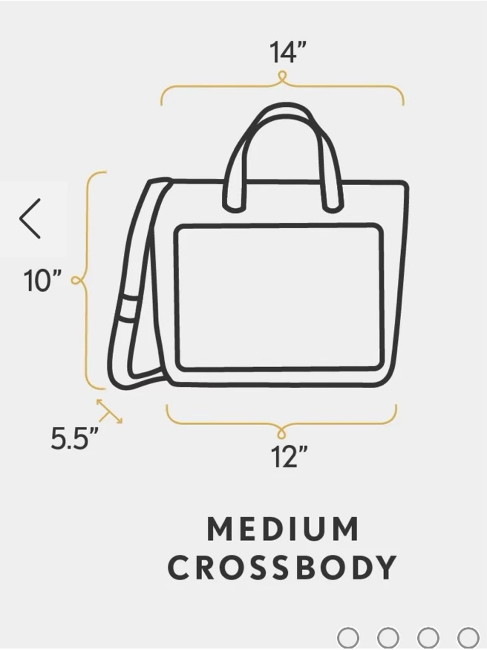 NEW Portland Leather Pebbled Leather Zip Medium “Almost Perfect” Crossbody/Tote - Picture 8 of 14